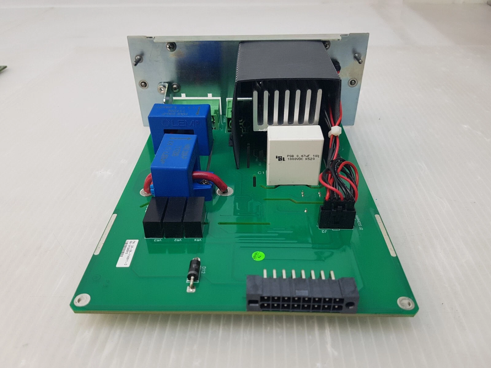 Rear connector end of the LM-EA-1143911-D Safety Module board