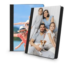 Custom Photo iPad Cover Personalised Picture Flip Leather Apple iPad Case.