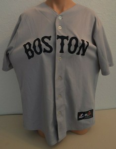 red sox gray jersey