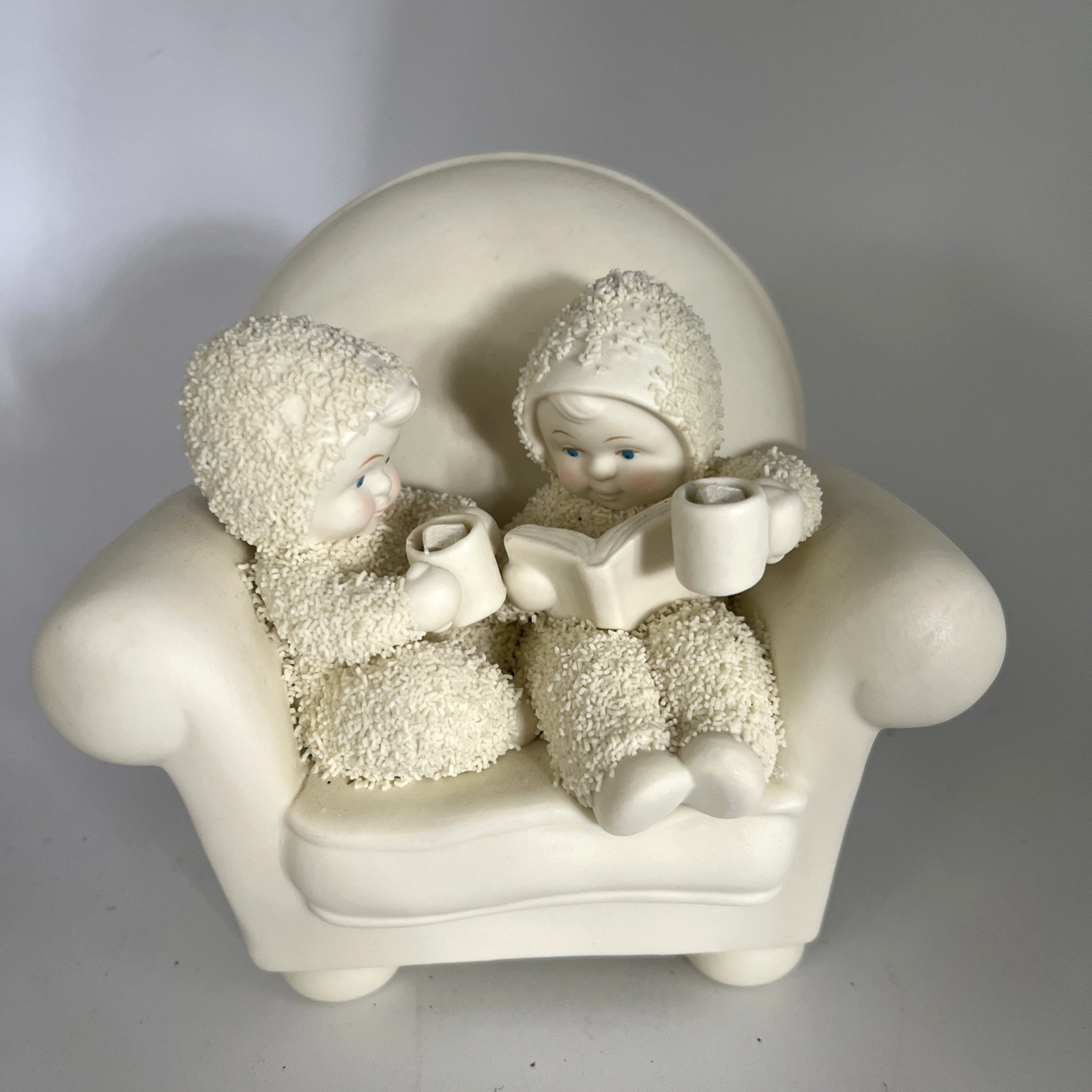 2007 Dept 56 Snowbabies Cocoa For Two Collectible Figurine