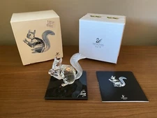 SWAROVSKI CRYSTAL SQUIRREL (10TH SCS ANNIVERSARY) 1997 - Mint Cond. ALL PKG INCL