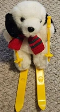 Play By Play Skiing Bear 7 Inches Tall