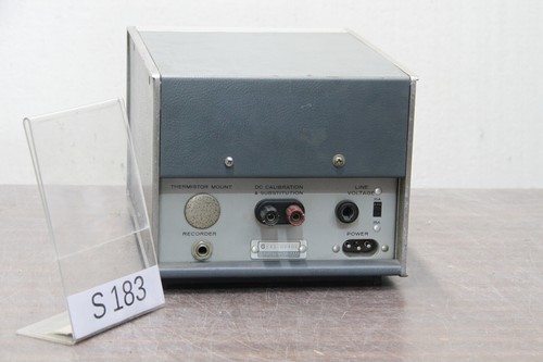 Agilent HP 431B POWER METER # S183 - Bild 2 von 2