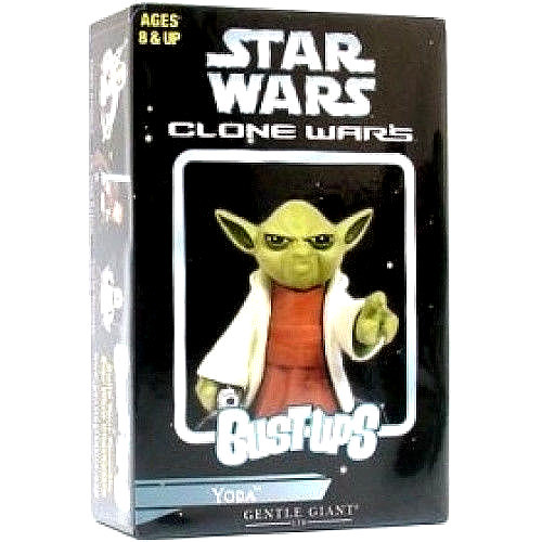 Clone Wars Series 7 Yoda Bust-Up / Micro-Bust PVC 6cm Gentle Giant - Afbeelding 1 van 2