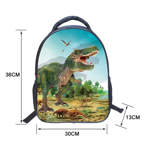 Kids Schoolbag 3D Cartoon Dinosaur Boys Backpack Dinosaur Backpack Schoolbag US - Bild 3 von 45