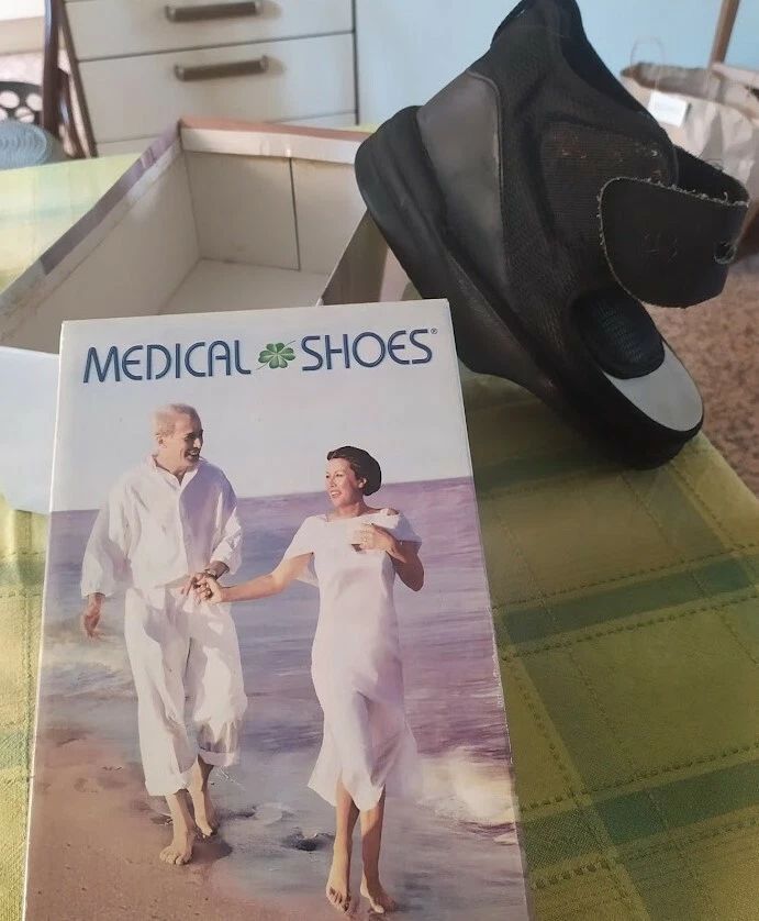 GHORTHOUD Scarpa Postoperatoria Per Fratture Del Piede - Leggera Ortopedica Con Suola Antiscivolo (Taglia Media)