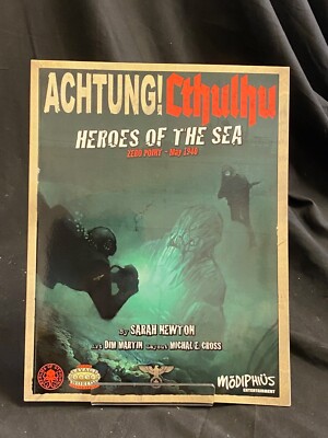 Savage Worlds RPG : Achtung! Cthulhu Heroes of the Sea (Modiphius, 2012, New)
