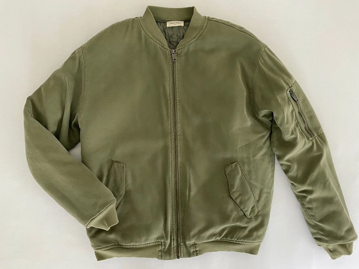 American Vintage Green Bomber Jacket