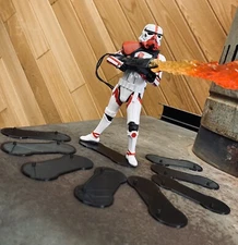 Double Peg Wider Pose 6 inch action figure stands! (qty 8 pieces)