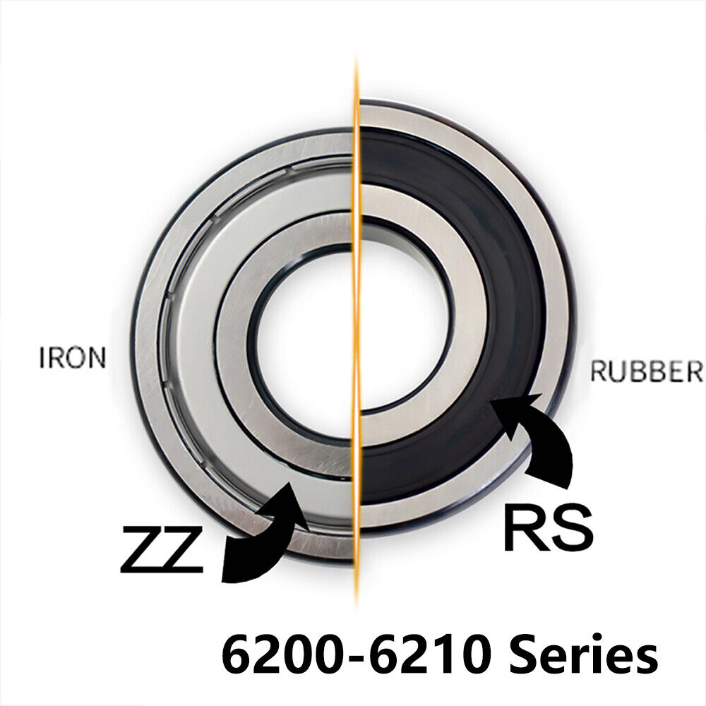 6200-6210 Series 2ZZ & 2RZ Deep Groove Ball Bearing popular 6200-6210 Series 2ZZ & 2RZ Deep Groove Ball Bearing popular