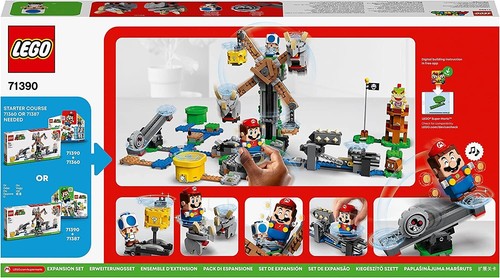 LEGO 71390 Super Mario Reznor Knockdown Expansion Building Set 862Pcs New Toy 8+ - Picture 4 of 8