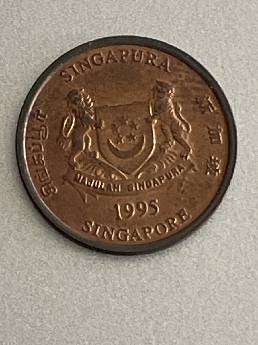 曾流通1995 新加坡硬币| eBay