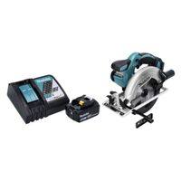 Makita Dss 611 RG1 Akku HandkreissäGe 18 V 165 Mm + 1X Akku 6,0 Ah + LadegeräT