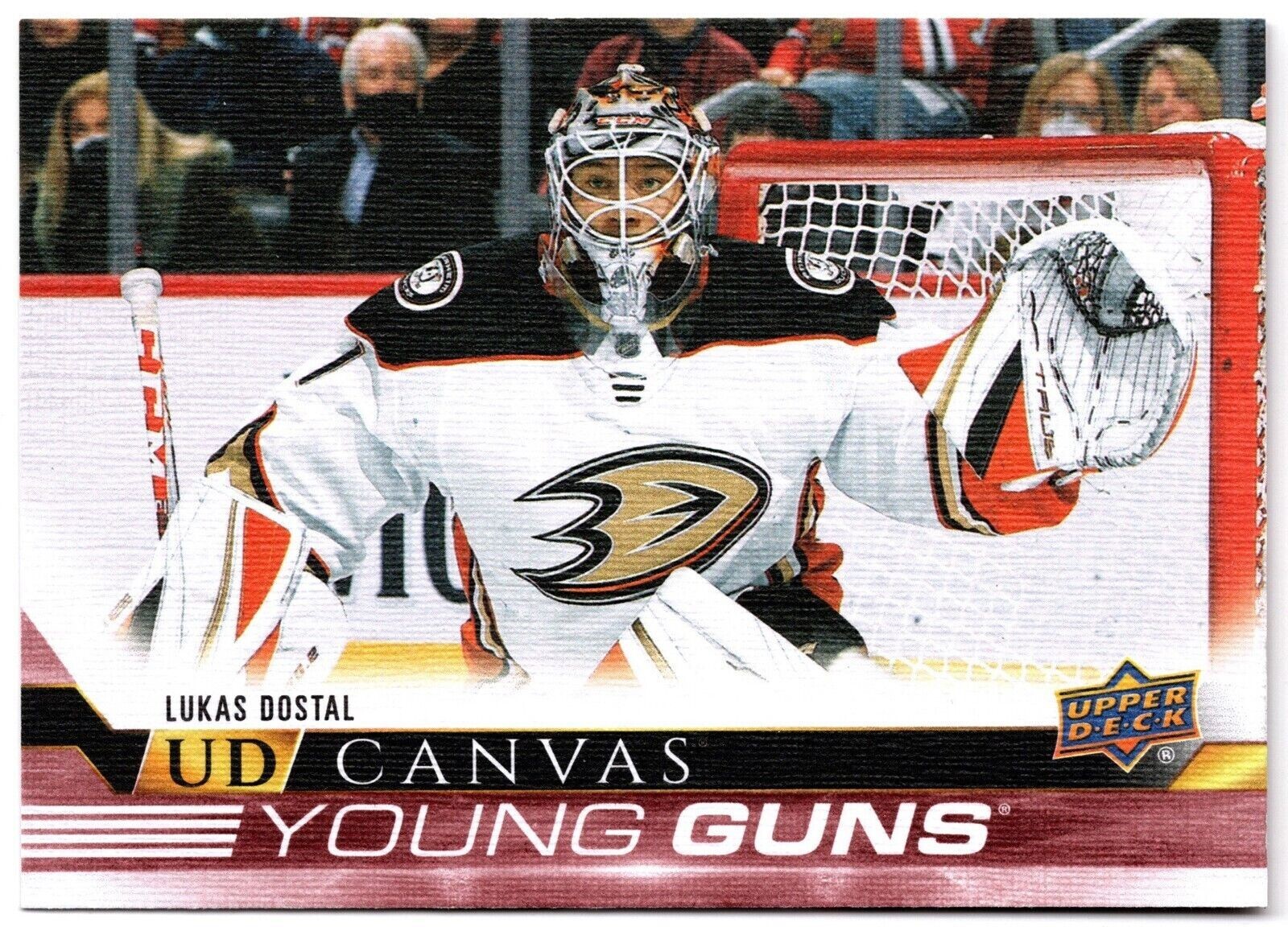 2022-23 Upper Deck Young Guns UD Canvas LUKAS DOSTAL C113 Anaheim RC Rookie 1:48