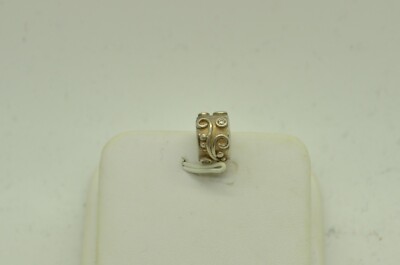 STERLINGSILBER ART DECO DESIGN CZ EDELSTEIN ANHÄNGER #FML754