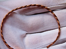 Pure Copper Bracelet - 100 Copper Men Women Arthritis Therapy Pain Relieve