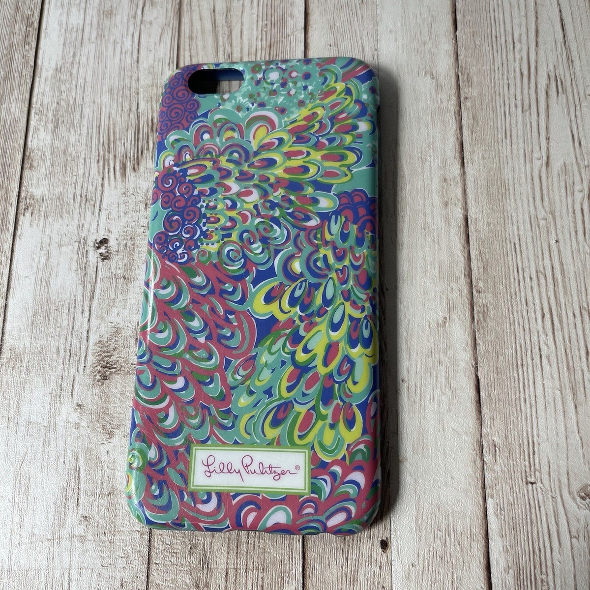 PREOWNED LILLY PULITZER PHONE CASE IPHONE PURPLE GREEN PINK BLUE PREOWNED LILLY PULITZER PHONE CASE IPHONE PURPLE GREEN PINK BLUE