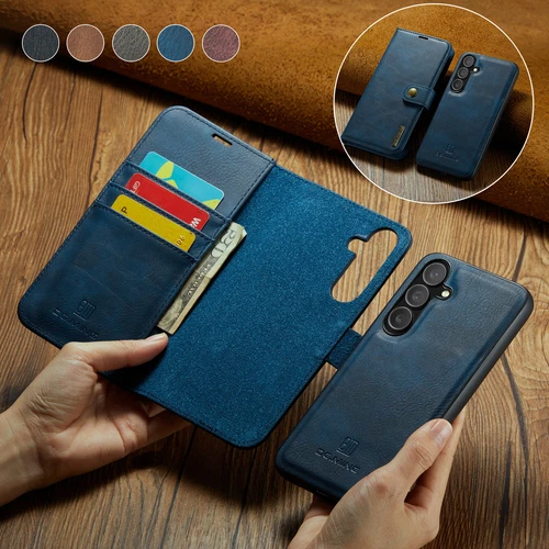 For Samsung Galaxy S25 S24 S23 Ultra A55 A35 A15 A54 Leather Wallet Card Cover - Picture 47 of 57