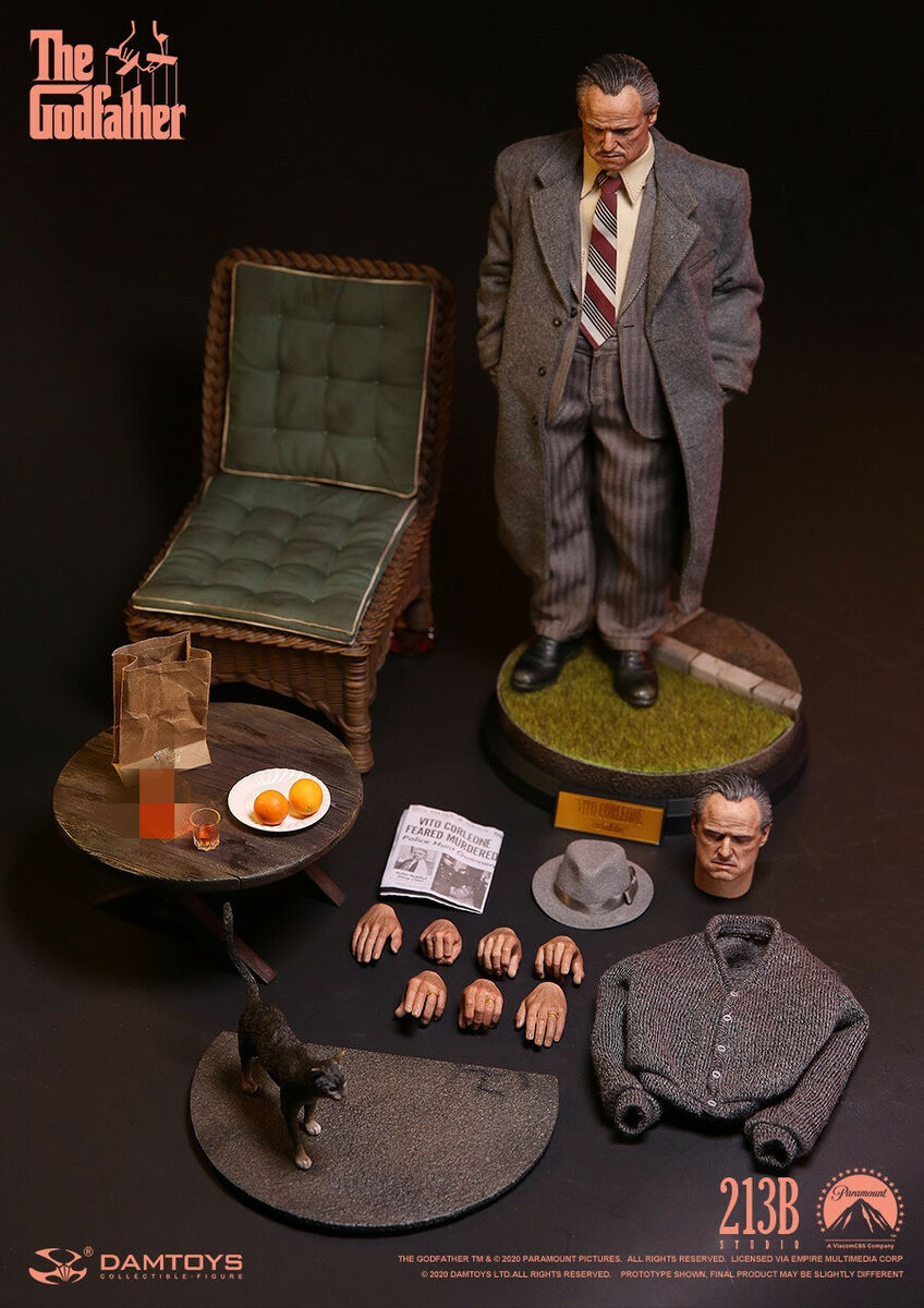 1/6 DAMTOYS DMS033 The Godfather Vito Corleone Figure Golden 1/6 DAMTOYS DMS033 The Godfather Vito Corleone Figure Golden