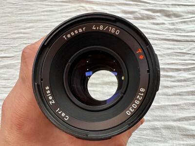 Carl Zeiss Tessar 160mm f/4.8レンズ CARL ZEISS 160MM F4.8 TESSAR CB FOR HASSELBLAD V SYSTEM +