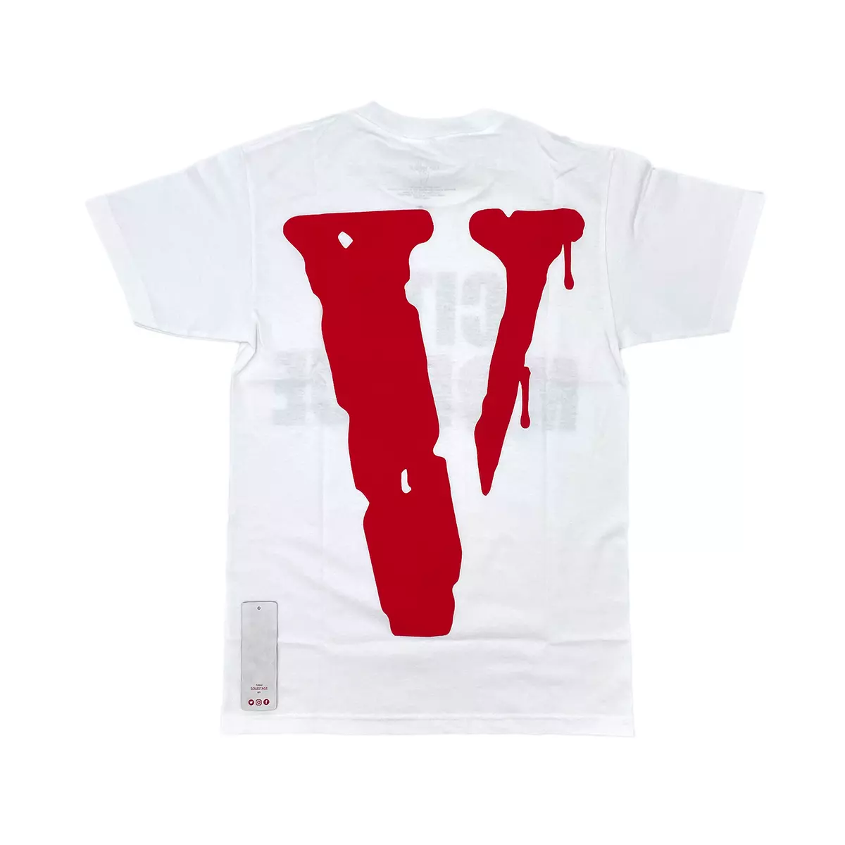 VL Placaso on White Tee 