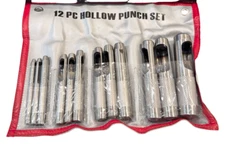 Shop Pro 12 Piece Metric Hollow Punch Set 3mm to 19mm
