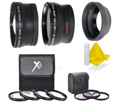 55mm Lens Filter Accessory Kit for Sony a7 III, a7 II with 28-70mm Lens