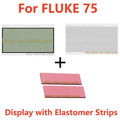 Display For Fluke 75 Handheld Digital Multimeter LCD Screen With Connector Kit