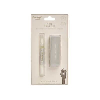 Nagelpflegeset Nagelhautölstift & 4 in 1 Nagelfeile Buffer Block Maniküre Set