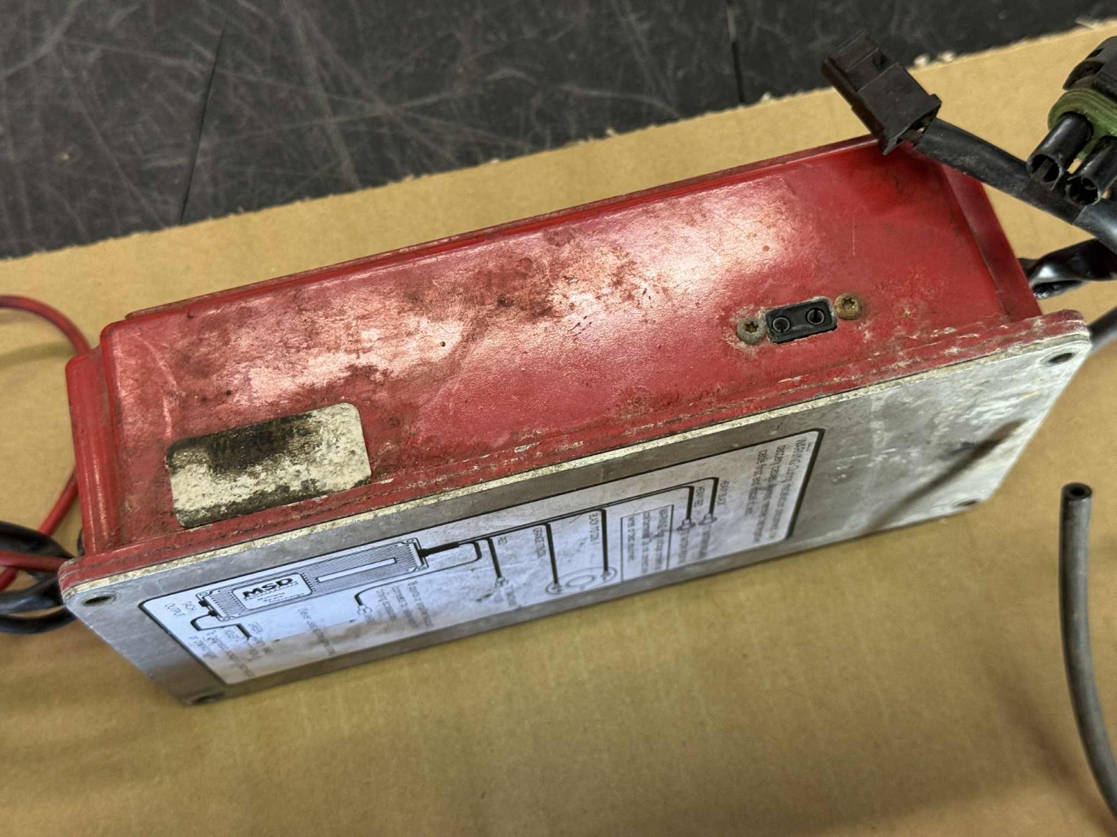 MSD 6462 MSD 6 BTM Ignition Spark Box w/ BOOST TIMING Knob Mustang Camaro Cobra