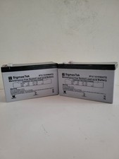 2 Two SIGMAS TEK Maintenance- Free Sealed 12V8Ah Lead-Acid SP-12-7.5 Batteries.