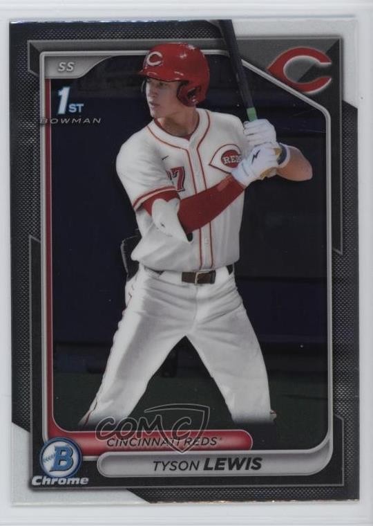 2024 Bowman Draft Chrome Tyson Lewis #BDC-44 1dl2