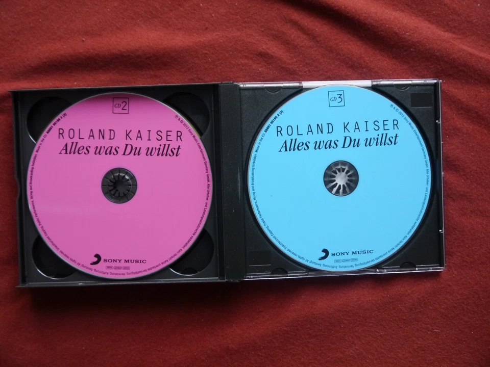 3CD-Box Roland Kaiser – Alles Was Du Willst - Bild 2 von 2