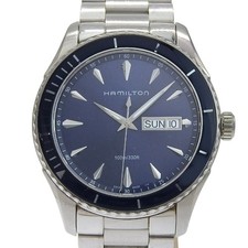 HAMILTON Jazz master Watches H375510 NavyDial Stainless Steel Quartz Analo...