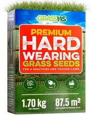 Grassias Premium Hard Wearing Grass Seed – 1.70KG Premium Quality Heavy Duty ... 12.88 per kilo