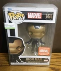 Funko Pop Marvel Collector Corps 85 Years Iron Man #1424 With Protector