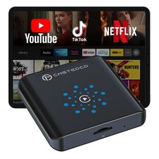 Magic CarPlay AI Box, Wireless CarPlay  Android Auto Adapter with Netflix/Yo...