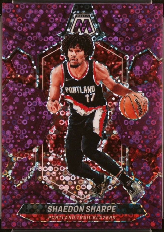 Fast Break Purple Mosaic Prizm