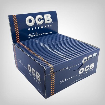 OCB Ultimate Extra Thin King Size Slim Longpapers 50er Box - vegan Slowburn