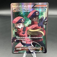 Pokemon Ranger (Full Art) 113/114 XY - Steam Siege Holo for sale online |  eBay