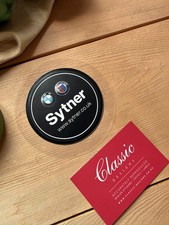 Sytner BMW Alpina Self Cling Dealer Style Tax Disc Holder Reproduction