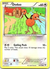 Doduo Plasma Storm 99/135 Common Pokemon Near Mint Pokemon Card