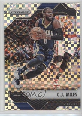 2016-17 Panini Prizm Retail Starburst Prizm CJ Miles #190 3o2