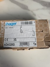 HAGER 20a RCBO 30ma 6ka B TYPE ADA320G COMPACT Circuit Breaker 