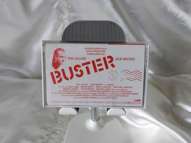 Phil Collins Buster Soundtrack Japan / Japanese PROMO sample audio tape - RARE!