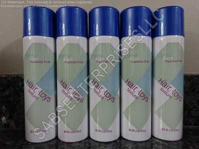 5 Farouk Systems Spray Fizz Paparazzi Froth Hair Toys Texture 8 oz. can NEW