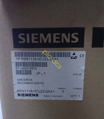 1PCS 6SN1 118-0DJ23-0AA1 SIEMENS 6SN1118-0DJ23-0AA1 DIGITAL CONTROL LOOP BLOCK