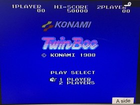 DL2627 Stinger Moero Twinbee Famicom Disk Japan