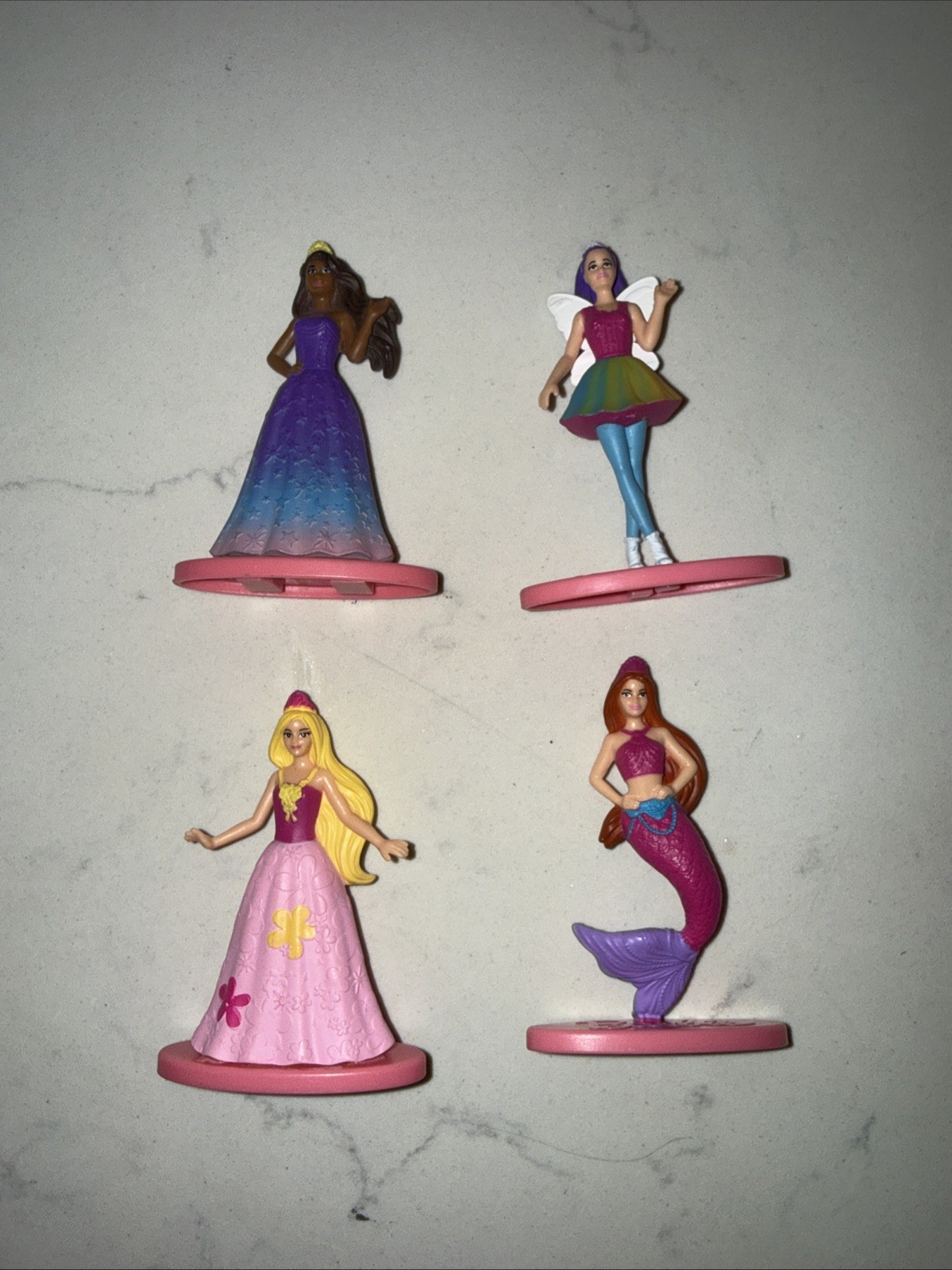 Barbie Mini Figures Kids Girls Mattel Cake Topper 3