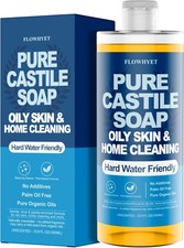e Castile Soap Liquid Unscented Refill, EWG Verified Organic Body Wash